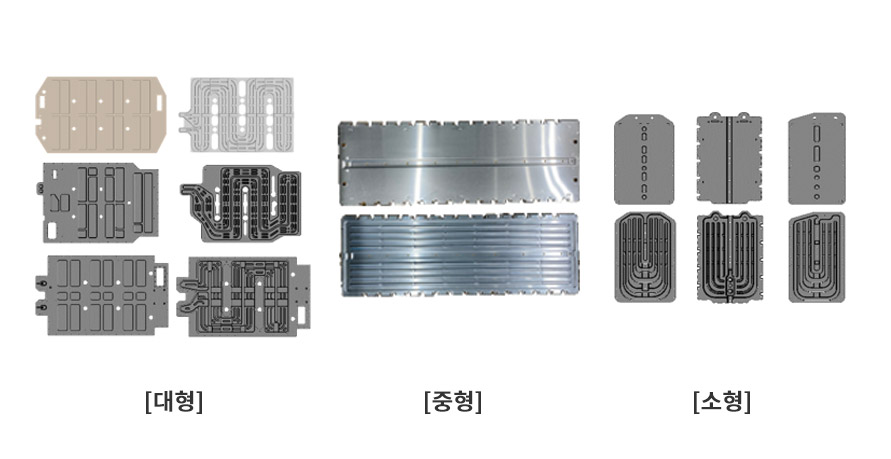 전기차용 쿨링 플레이트